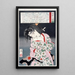 Muraoka del clan Konoe ligato - Tsukioka Yoshitoshi — quadro incorniciato alla parete