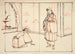 Disegno preparatorio per un'illustrazione del libro Miroir des célèbres généraux japonais - Tsukioka Yoshitoshi — vista dell’opera