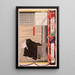 Soixante-seizième imperatore Sutoku - Tsukioka Yoshitoshi — quadro incorniciato alla parete