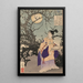 Sugawara no Michizane - Tsukioka Yoshitoshi — quadro incorniciato alla parete