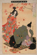 Taira no Koremochi soumette il demone malefico alla montagna Togakushi - Tsukioka Yoshitoshi — vista dell’opera