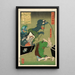 La vieille femme avide avec une boîte de démons - Tsukioka Yoshitoshi — quadro incorniciato alla parete