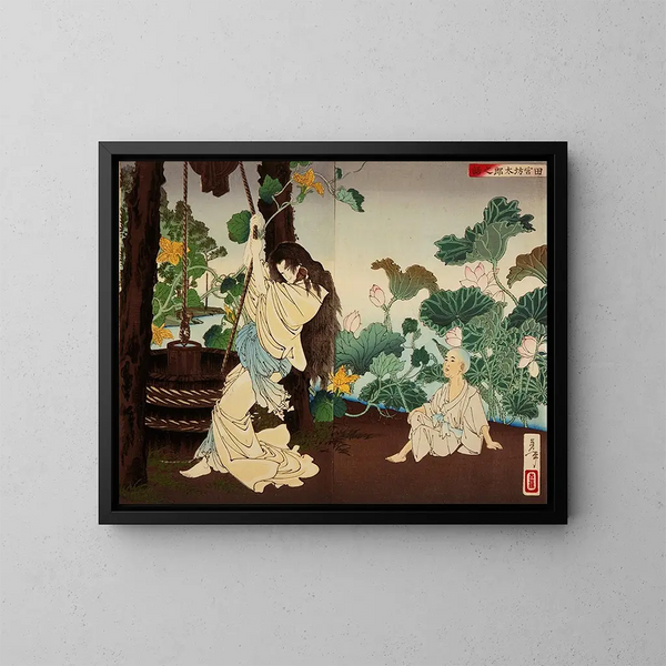 L'histoire de Tamiya Btar - Tsukioka Yoshitoshi — quadro incorniciato alla parete