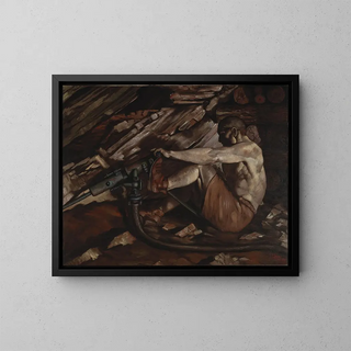 L'oro è dove si trova - Tyrone Comfort — quadro incorniciato alla parete