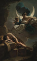 Séléné et Endymion - Ubaldo Gandolfi — vista dell’opera