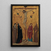La Crucifixion - Ugolino da Siena — quadro incorniciato alla parete