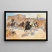 La fantasia - Ulpiano Checa — quadro incorniciato alla parete