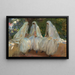 Tre bellezze algerine al pozzo - Ulpiano Checa — quadro incorniciato alla parete