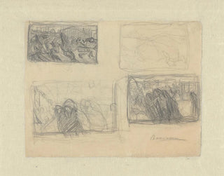 Umberto Boccioni - Sheet of Studies.webp