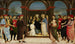 di Sant'Ambrogio che indossa Sant'Agostino - Maestro Ombriano — vista dell’opera