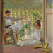 Riproduzione del dipinto Un pomeriggio sul portico - Vittorio Matteo Corcos