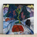 Riproduzione del dipinto Un bisonte rosso in inverno - Franz Marc