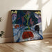 Riproduzione del dipinto Un bisonte rosso in inverno - Franz Marc