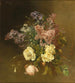 Un bouquet de fleurs avec des lilas et des roses - Josefine Swoboda — vista dell’opera