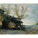 Riproduzione del dipinto Un café à Vaugirard di Jean-Baptiste Camille Corot