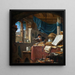 Un érudit dans son étude - Thomas Wijck — quadro incorniciato alla parete
