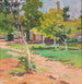 Un jardin d'estate - Nikolai Semenovich Samokish — vista dell’opera