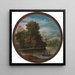 Un paesaggio fluviale - Paul Bril — quadro incorniciato alla parete