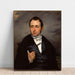 Riproduzione del dipinto Un ritratto del Dr. François-Marie Desmaisons - Eugène Delacroix