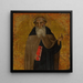 Un santo maschile, forse Sant'Antonio Abate - Cenni di Francesco di Ser Cenni — quadro incorniciato alla parete