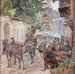 Un villaggio bosniaco - Carl Fahringer — vista dell’opera