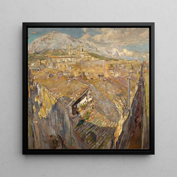 Francesc Gimeno - A Village in LEmpord.webp