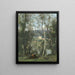 Riproduzione del dipinto Una donna che raccoglie legna a Ville-d'Avray - Jean-Baptiste Camille Corot