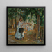 Una Festa nel Parco - Ferdinand Dorsch — quadro incorniciato alla parete