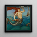 Una Ninfa del mare - Sir Edward Coley Burne-Jones — presentazione a parete dell’opera