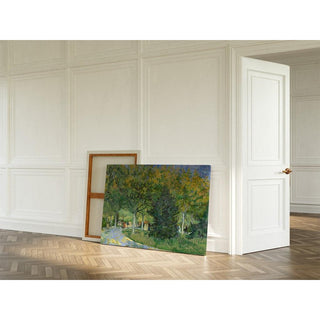 Une allée dans un jardin public d'Arles - Vincent Van Gogh | Reproduction Tableau Décoration murale affiche copie