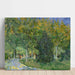 Riproduzione del dipinto Una passeggiata in un giardino pubblico di Arles - Vincent Van Gogh