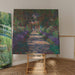 Riproduzione del dipinto Una passeggiata nel giardino di Monet a Giverny - Claude Monet