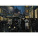 Riproduzione del dipinto Una passeggiata notturna sul boulevard - Paul Fischer