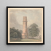 Una torre di osservazione - Samuel Davis — quadro incorniciato alla parete