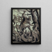 Saint Georges combattendo il drago - Urs Graf — quadro incorniciato alla parete