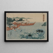Plongeurs d'abalone al largo della costa di Ise - Utagawa Kunisada Toyokuni III — quadro incorniciato alla parete