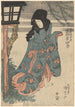 Attore Iwai Hanshirô nel ruolo di Oito - Utagawa Kunisada Toyokuni III — vista dell’opera
