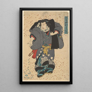 Utagawa Kunisada Toyokuni III - Actor Playing the Role of Nuregami.webp