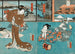 Attori nei ruoli di Toriyama Shôsaku e Uba Akishino - Utagawa Kunisada Toyokuni III — vista dell’opera