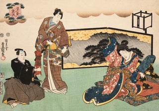 Utagawa Kunisada Toyokuni III - Eight Figural Views Sugata Hakkei Pl5.webp