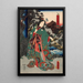 Vert - Utagawa Kunisada Toyokuni III — quadro incorniciato alla parete