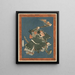 Ichikawa Danjūrō VII come I no Hayata - Utagawa Kunisada Toyokuni III — quadro incorniciato alla parete