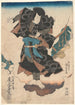 Attore Onoe Tamizō nel ruolo di Tenjiku Tokubei - Utagawa Kunisada Toyokuni III — vista dell’opera