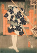 Le héros Danshichi Kurobei dans Natsu Matsuri Naniwa Kagami - Utagawa Kunisada Toyokuni III — vista dell’opera