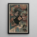 Les contes militaires de Han et Chu Fan Kuai de Han - Utagawa Kunisada Toyokuni III — quadro incorniciato alla parete