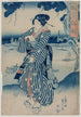 Geisha sur la rive de la rivière Sumida - Utagawa Kuniyoshi — vista dell’opera