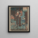 Hana, un peu de Shana - Utagawa Kuniyoshi — quadro incorniciato alla parete