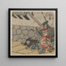 Hyshigi o utsu bushi - Utagawa Kuniyoshi — quadro incorniciato alla parete