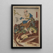 Nakasaina sonja - Utagawa Kuniyoshi — quadro incorniciato alla parete