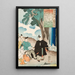 Poème de Dainagon Kint - Utagawa Kuniyoshi — quadro incorniciato alla parete
